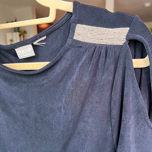 Comfy Glamorous Top from Chicos! (XL)